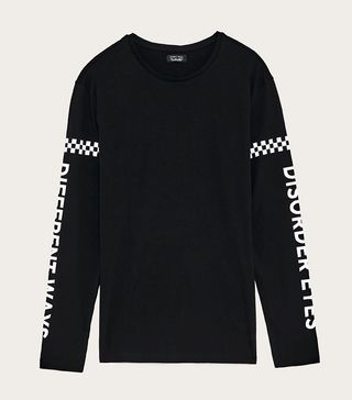Zara + Long-Sleeve T-Shirt