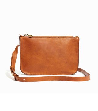 Madewell + The Simple Crossbody Bag in English Saddle