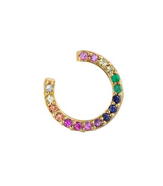 The Last Line + Rainbow Open Hoop Earring