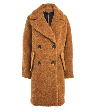 Topshop + Boucle Slouch Coat