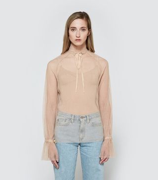 Farrow + Williams Sheer Blouse