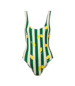 Solid & Striped + The Anne-Marie Printed Swimsuit