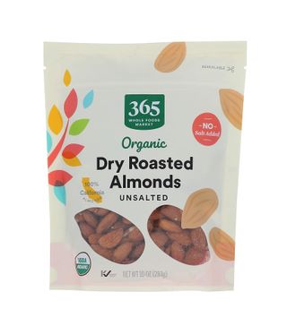 365 by Whole Foods Market + Almonds Dry Roasted & Unsalted Organic, 10 Ounce