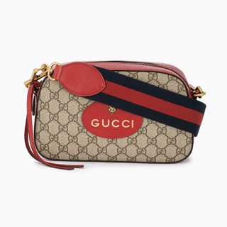 Gucci + GG Supreme Messenger Bag