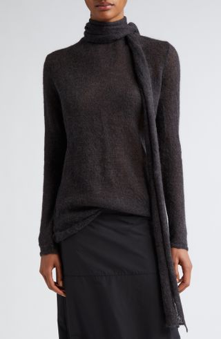 Paloma Wool + Sulia Mohair 
Alpaca Blend Funnel Neck Sweater