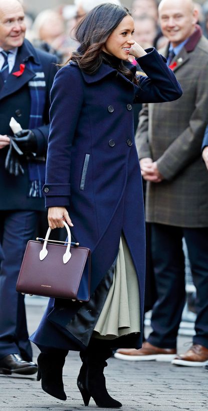 Meghan Markle's Strathberry Tote | Who What Wear