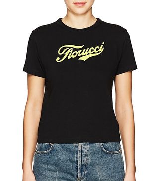 Fiorucci + Logo Cotton Crop T-Shirt