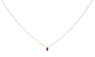 Everett + Rise Ruby Charm Necklace