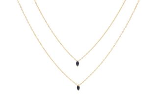 Everett + Eclipse Sapphire Necklace