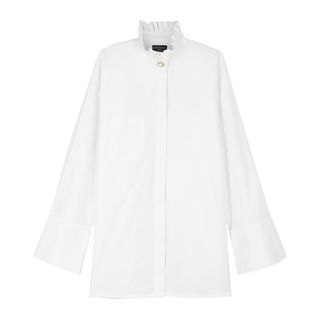 Mother of Pearl + Cindy Off White Organic Cotton Shirt