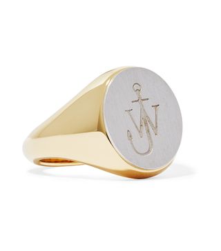 J.W.Anderson + Gold-Plated and Silver-Tone Ring