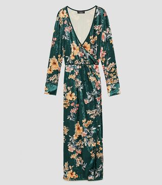 Zara + Floral Print Kimono