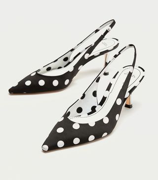 Zara + Polka Dot Shoes