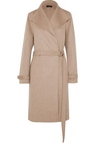 JOSEPH + Lima Belted Wool And Cashmere-blend Coat