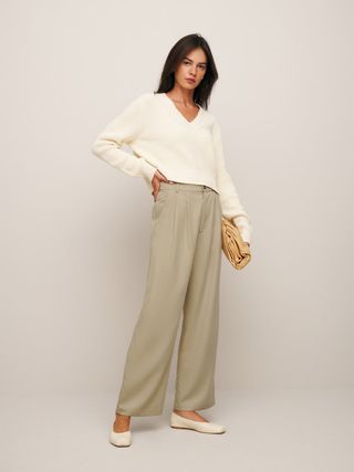 Reformation + Mason Cropped Pants