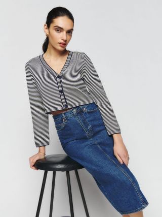 Reformation + Justine Cotton Cardigan