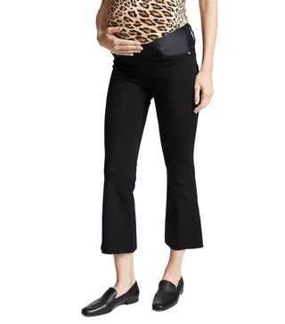 James Jeans + Kalista Maternity Cropped Flare Jeans