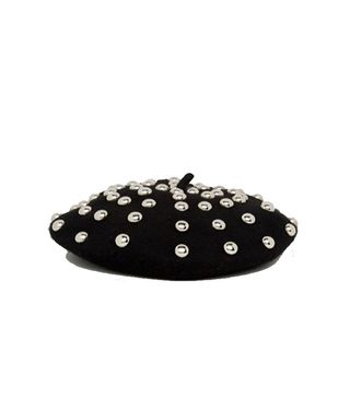 ASOS + Sacred Hawk Beret With All Over Studs