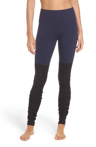 Alo Yoga + Goddess Ribbed Leggings