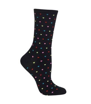 Hot Sox + Pin Dot Heart Socks