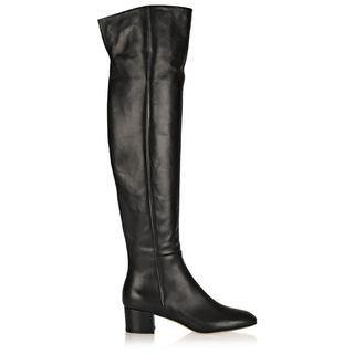 Gianvito Rossi + Leather Over-the-Knee Boots