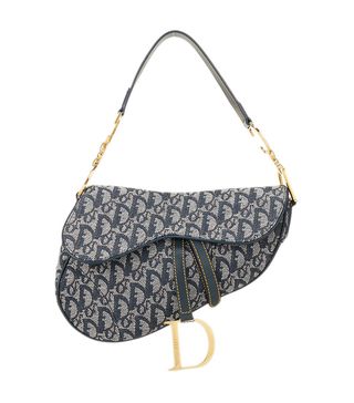 Chistian Dior + Vintage Saddle Bag