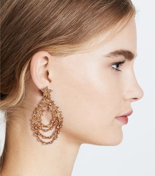 Oscar de la Renta + Star Fish Drop Earrings