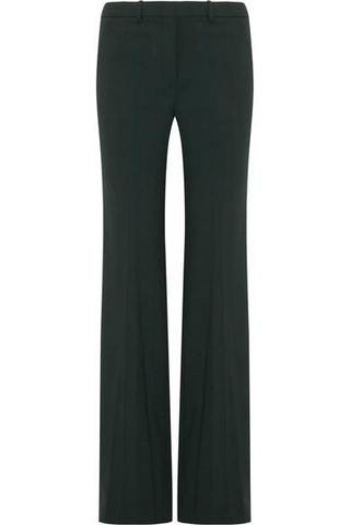 Theory + Wool-Blend Crepe Flared Pants