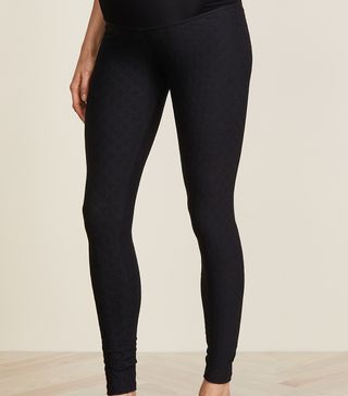 Beyond Yoga + Quilt Texture Maternity Leggings