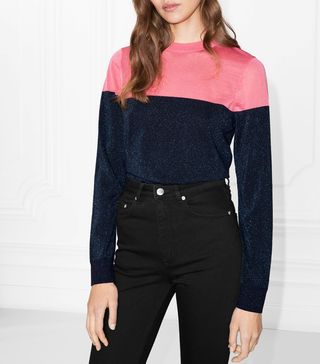 & Other Stories + Color Block Sweater