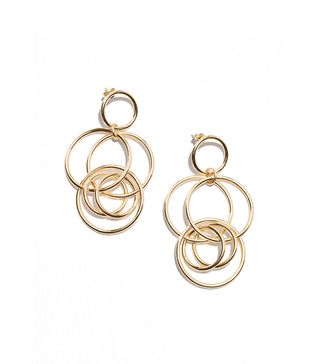 & Other Stories + Multi-Circle Link Earrings