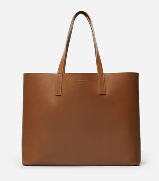 Everlane + Leather Market Tote Bag