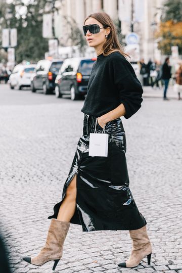 Get Inspired With Our Roundup of All-Black Work Outfits | Who What Wear