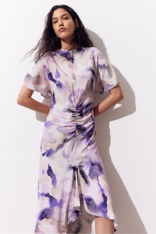 H&M + Slit-Sleeved Dress