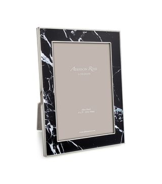 Addison Ross + Black Marble Enameled Frame