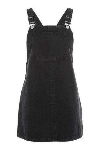 Topshop + Moto Bib Pocket Pinafore Dress