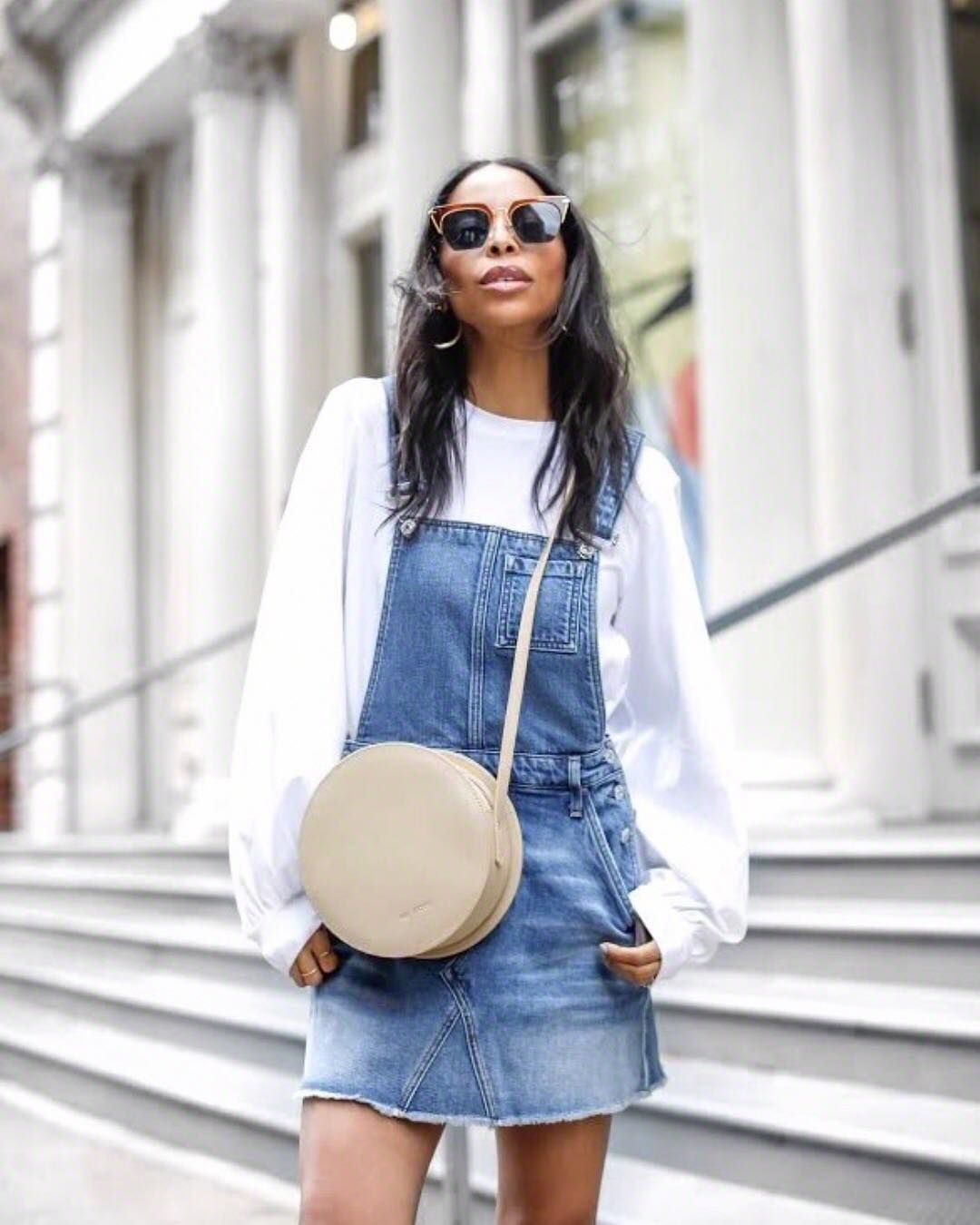 How to Pull Off an Overall Dress | Who What Wear