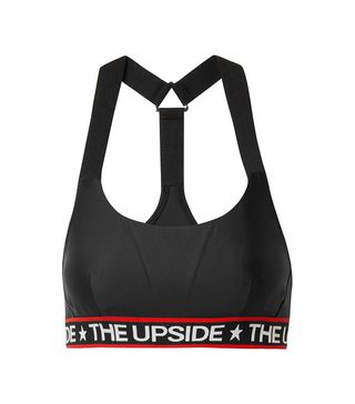 The Upside + Star Fast Alex Striped Stretch Sports Bra