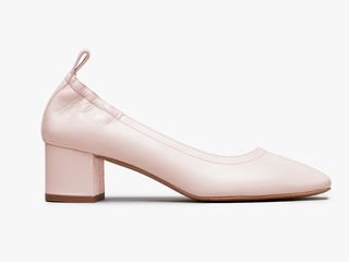 Everlane + The Day Heel in Pale Rose