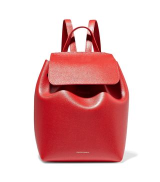 Mansur Gavriel + Mini Textured-Leather Backpack