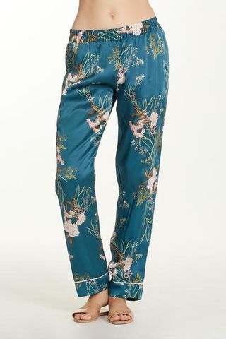 Maison du Soir + Alexandra Pant - Teal Floral