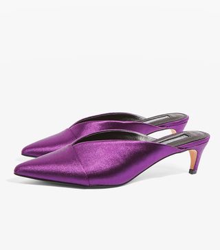 Topshop + Juliette V-Cut Mules