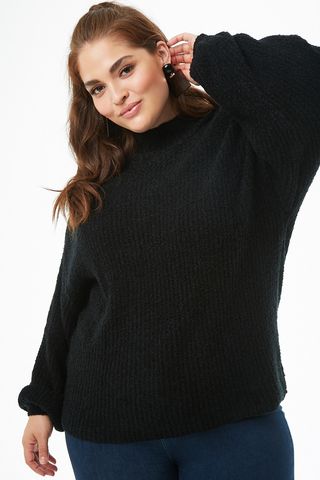 Forever 21 + Ribbed Loop-Knit Sweater