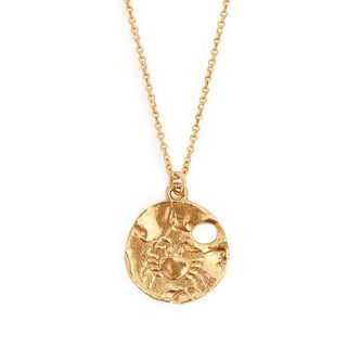 Alighieri + Cancer Gold-Plated Necklace