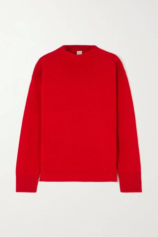 Toteme + + Net Sustain Wool Sweater