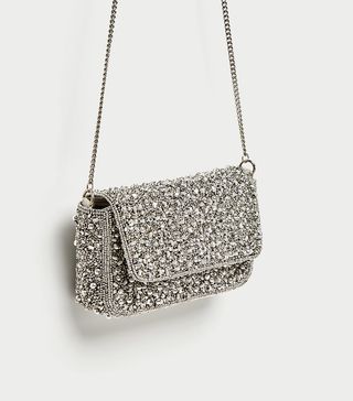 Zara + Crossbody Bag with Beading