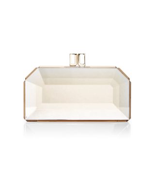 Judith Leiber Couture + Faceted Clutch