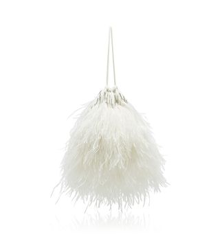 Attico + Feathered Drawstring Pouch