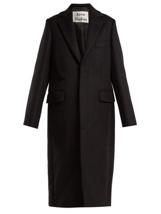 Acne Studios + Wool Blend Overcoat