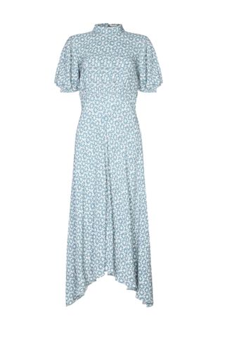 Ghost jenna dress blue best sale